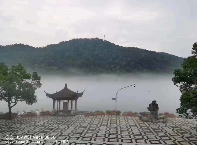 24張對比圖！這是泄洪前后的新安江城區(qū) 航拍畫面讓人痛心